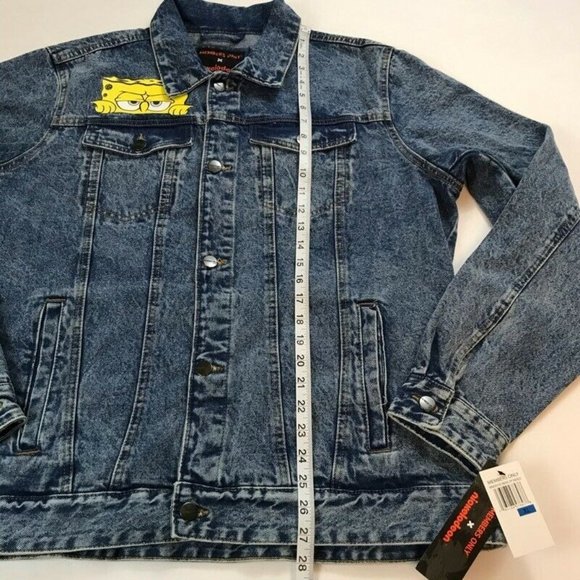 Members Only Jackets & Coats Spongebob Members Only Jean Jacket